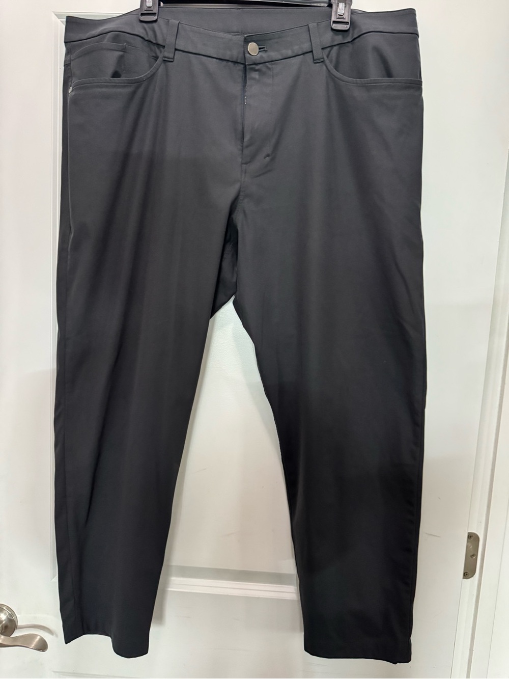 lululemon ABC Slim Fit 5 Pocket Men's Black Performance Pants